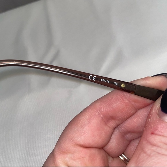 Nine West NW1041 211 EYEGLASS FRAMES 52-18 Glasses Brown - Picture 4 of 6